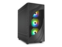 Sharkoon Rebel C80M Tower ATX Sort