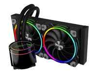 Alpenföhn Gletscherwasser 240 High Speed Processors flydende kølesystem 1-pack Sort 120 mm