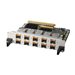 Cisco 10-Port Gigabit Ethernet Shared Port Adapter, Version 2 - expansion module - 10 ports