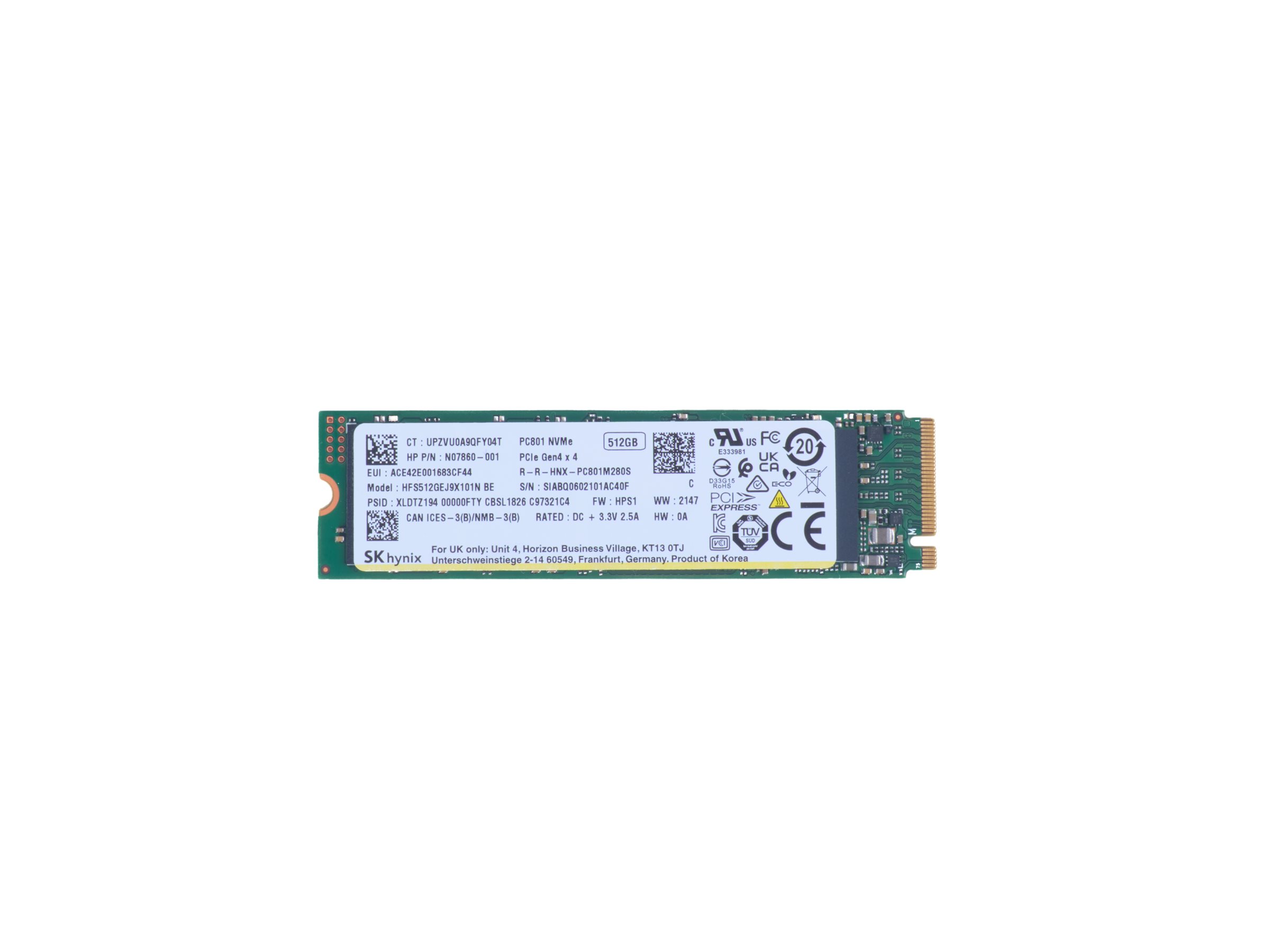 HP - SSD - 512 GB - internal