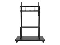BenQ - Cart - for interactive flat panel / LCD display - nylon - black - screen size: 55