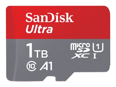 SanDisk Ultra - Flash memory card (microSDXC to SD adapter included)