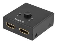 DELTACO PRIME HDMI-7017 Video-/audioswitch HDMI