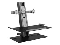 Humanscale QuickStand Stand (stand base, crossbar for dual monitors, keyboard platform) 