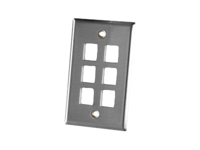 FPKEYSTONE6HOLESGSTAINLESS STEEL