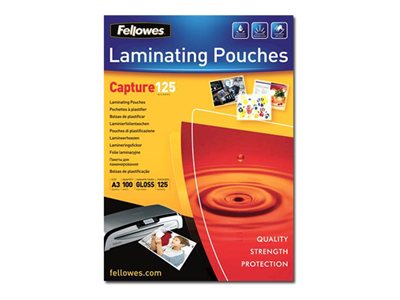 FELLOWES IL POCHETTES A3 125 MICRONS X