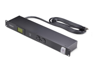 StarTech.com 12-Outlet Rack Mount Metered PDU, 1U Server Power Strip, TAA