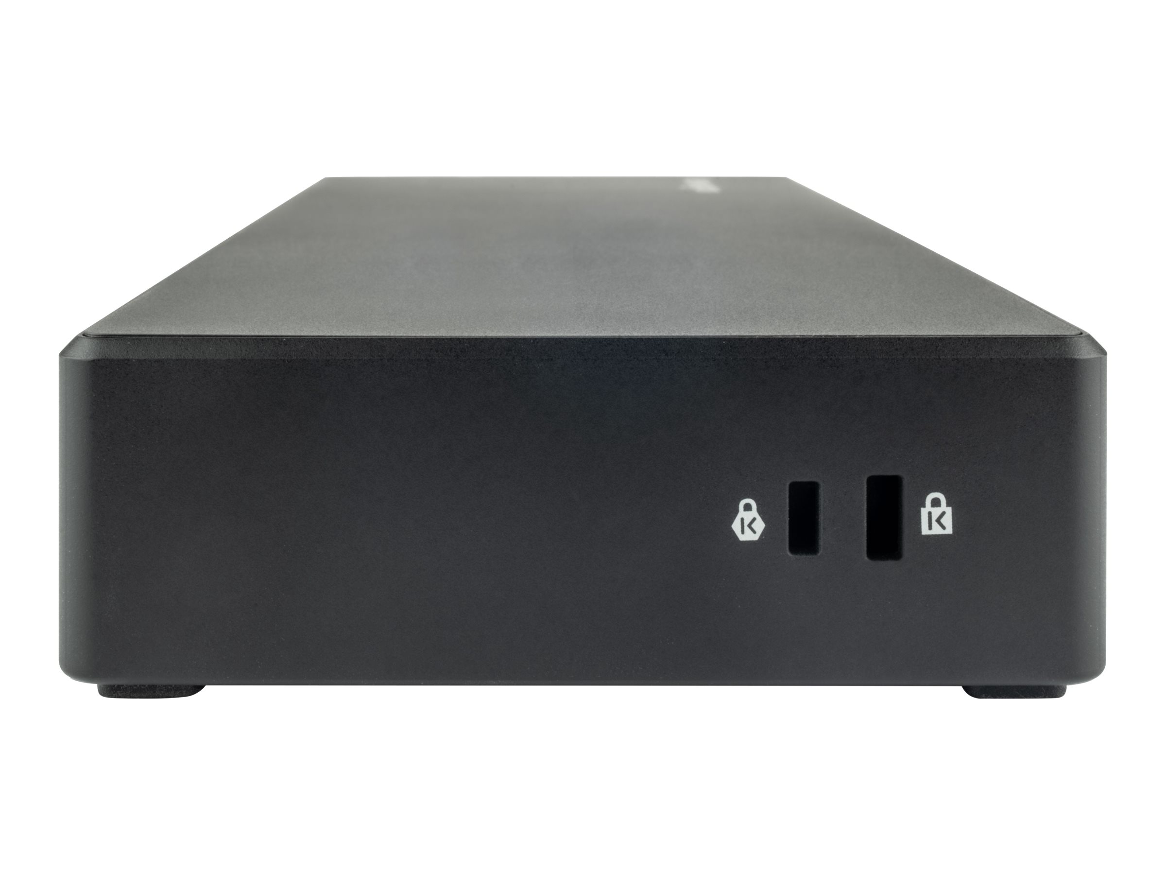 Kensington SD4780P USB-C & USB 3.0 10Gbps Dual 4K Hybrid Docking Station w/ 100W PD DP++ & HDMI Product shot Left side 78000