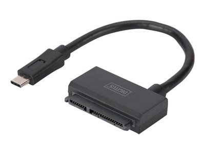 DIGITUS USB 3.0 Adapterkabel Typ C -SATA 3 6GB St/Bu 0.1m sw - DA-70327