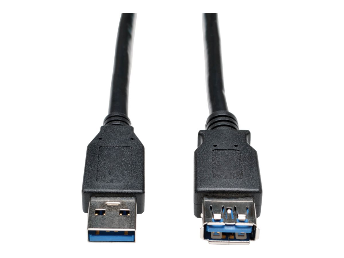 Tripp Lite 6ft USB 3.0 SuperSpeed Extension Cable A Male to A Female Black 6'