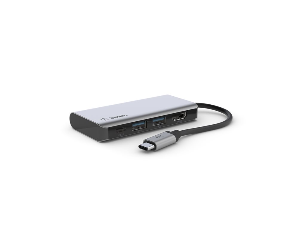BELKIN Hub USB-C HDMI. 2x USB-A PD 100W