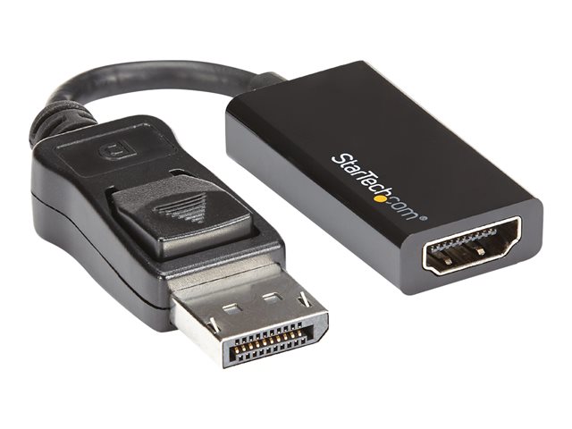 Image of StarTech.com DisplayPort to HDMI Adapter - DP to HDMI - 4K 60Hz (DP2HD4K60S) - video converter