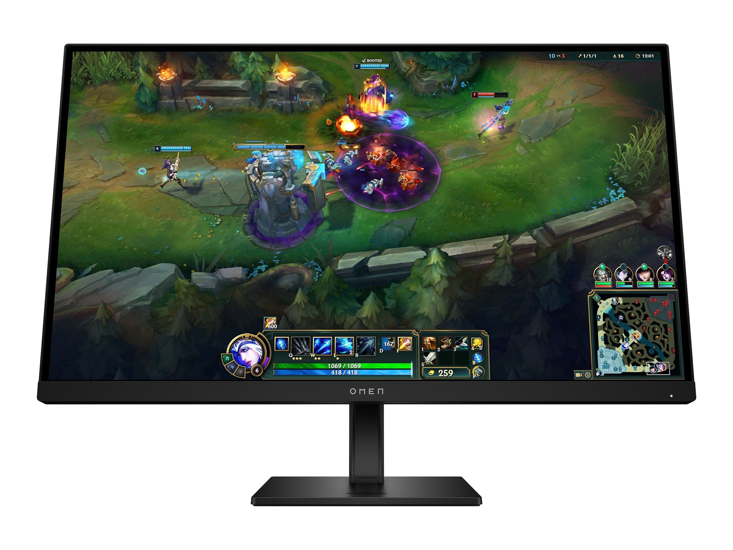 HP OMEN 27 G2, FHD, 27 inch, Gaming Monitor, 1ms, 400cd/m2, 180Hz, DP, 2xHDMI