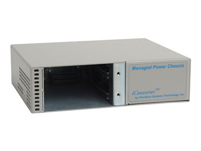 2 MODULE CHASSIS ICONVERTER 18TO 60VDC W/ FAN WIDE TEMPERATURE