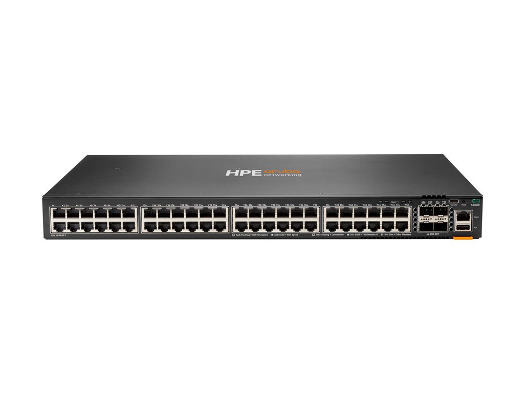 HPE Aruba 6300F Switch 48-port 1GbE