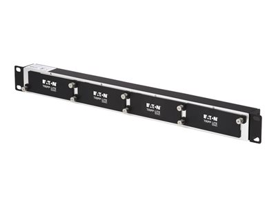 Eaton Tripp Lite Series High Density Copper Fiber Enclosure Mini Panel 4-Cassette Capacity 1U