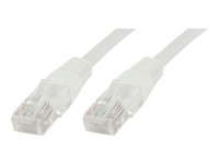 MicroConnect CAT 5e Ikke afskærmet parsnoet (UTP) 10m Netværkskabel Hvid