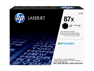 HP 87X       Schwarz     LaserJet    Tonerpatrone