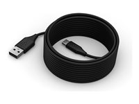 Lenovo USB 2.0 USB Type-C kabel 5m Sort