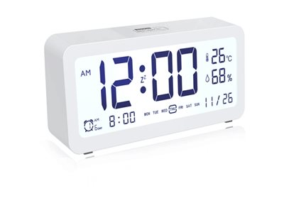 Sansai alarm clock electronic Product shot Right-angle 79250