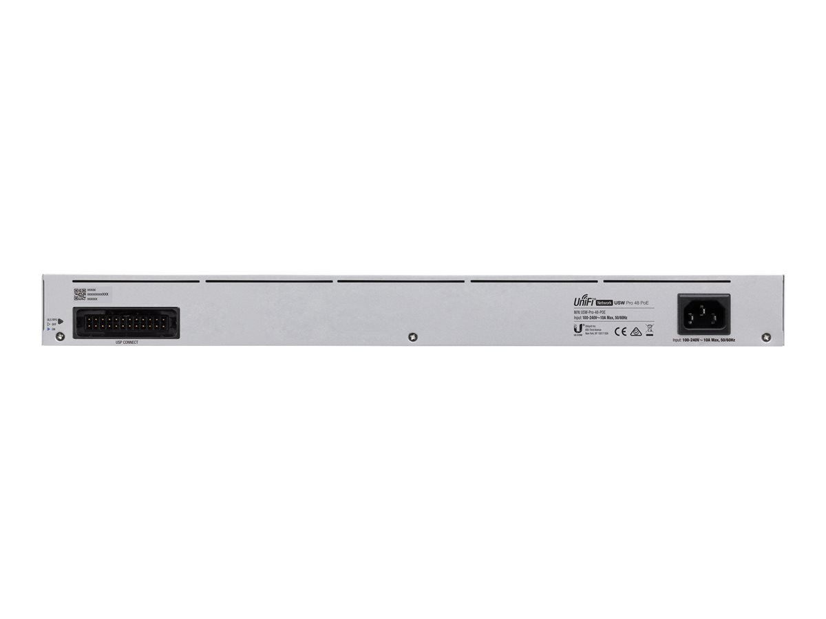 Ubiquiti UniFi Switch USW-PRO-48-POE - přepínač - 48 porty - řízený - Lze montovat do rozvaděče – foto 4