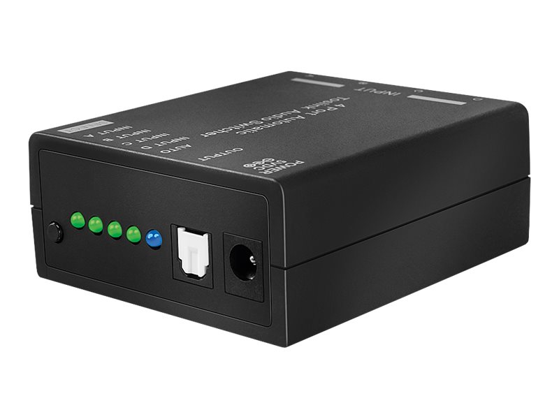 LINDY 4 Port Auto Optical Audio Switch