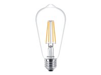 Philips LED-filament-lyspære 7W E 806lumen 2700K Varmt hvidt lys