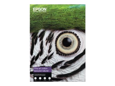Epson Fine Art II - bavlněný papír - texturovaný matný - 25 listy - A3 Plus - 300 g/m²