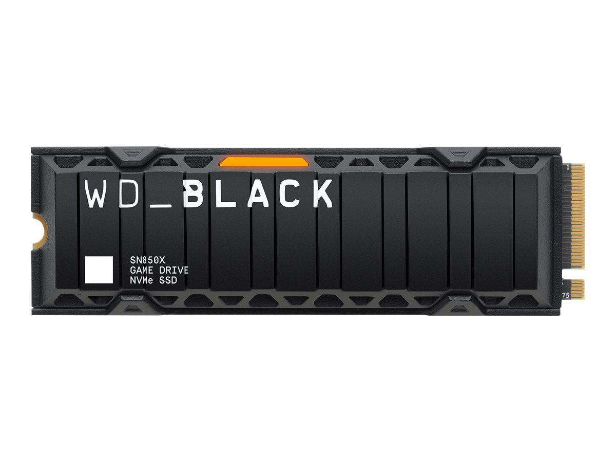 WD_BLACK SN850X NVMe SSD WDS200T2XHE - SSD - 2 TB - intern - M.2 2280 - PCIe 4.0 x4 (NVMe)