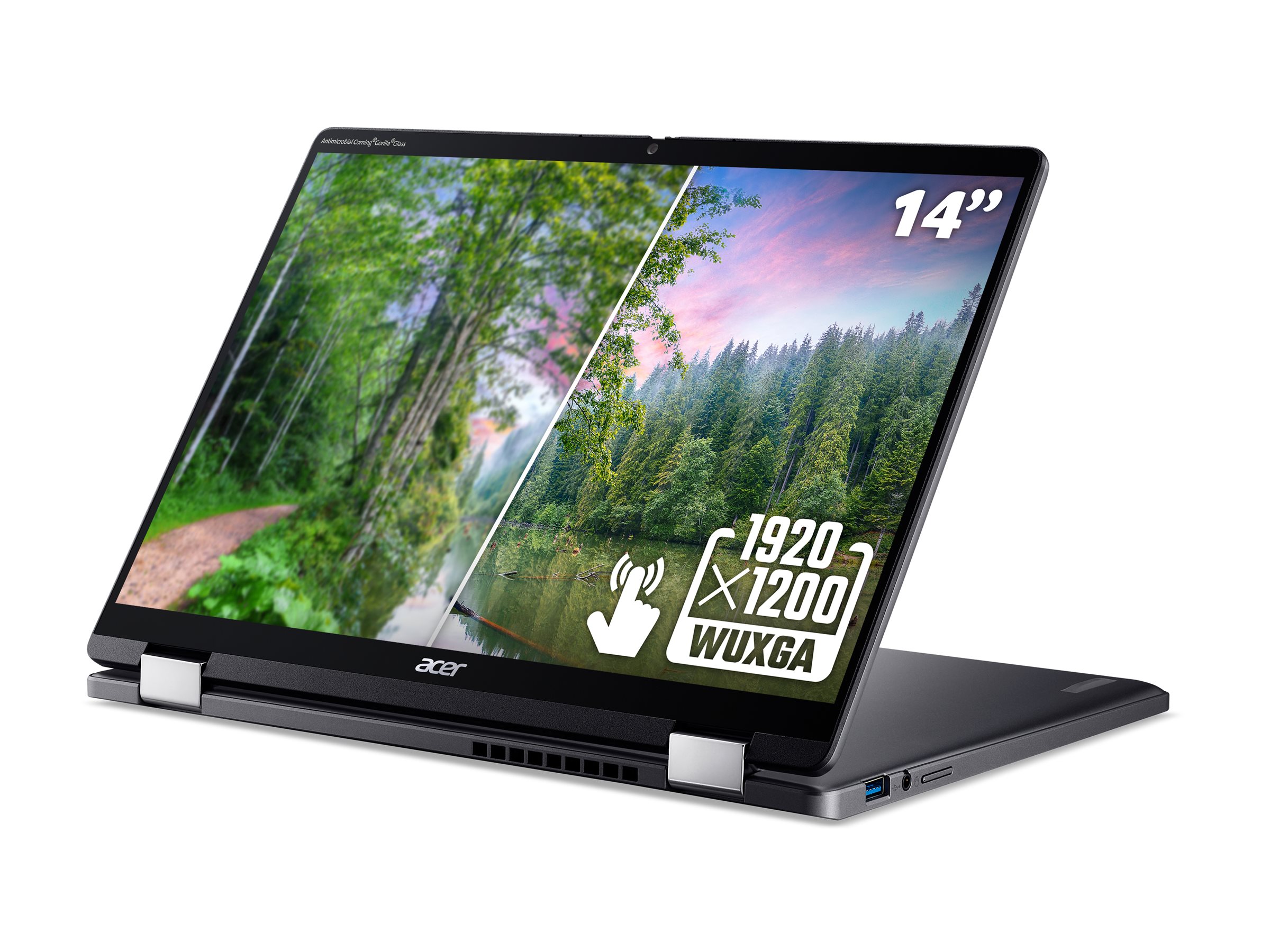 An image of Acer Chromebook Plus Spin 714 CPE794-1N-TCO - 14" - Intel Core Ultra 5 - 115U - 16 GB RAM - 512 GB SSD - UK