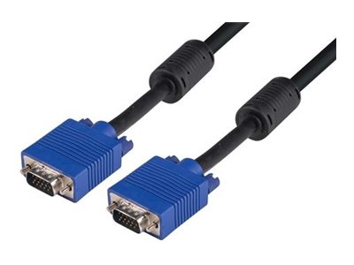 Dynamix VGA cable HD-15 (VGA) to HD-15 (VGA) 1 Product shot Right-angle 79250