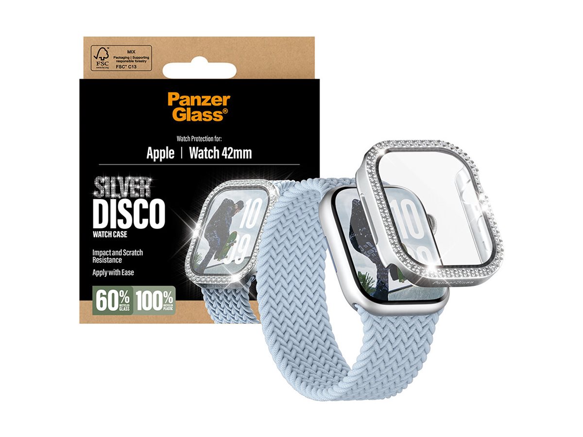 PanzerGlass Apple Watch 11/10 42 mm stříbrný kryt – foto 4