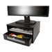 Victor Midnight Black Collection Monitor Riser