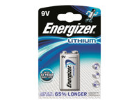 Energizer Ultimate 9V Standardbatterier 1200mAh