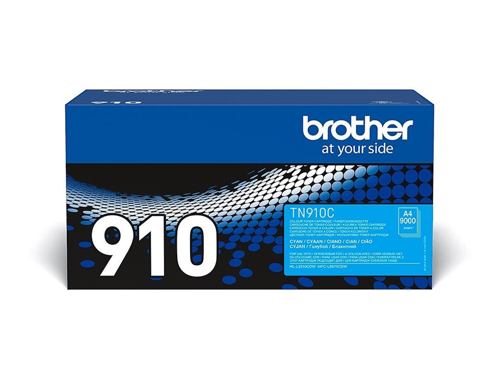 Brother Tn910c Ultra Jumbo Cyan Original Toner Cartridge
