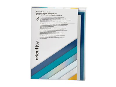 CRICUT Insert Cards FOIL Blue Lagoon (P)