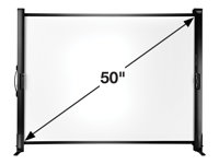 Epson ELPSC21 - projection screen with tripod - 80