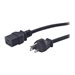 APC - power cable - IEC 60320 C19 to NEMA 5-15 - 8 ft
