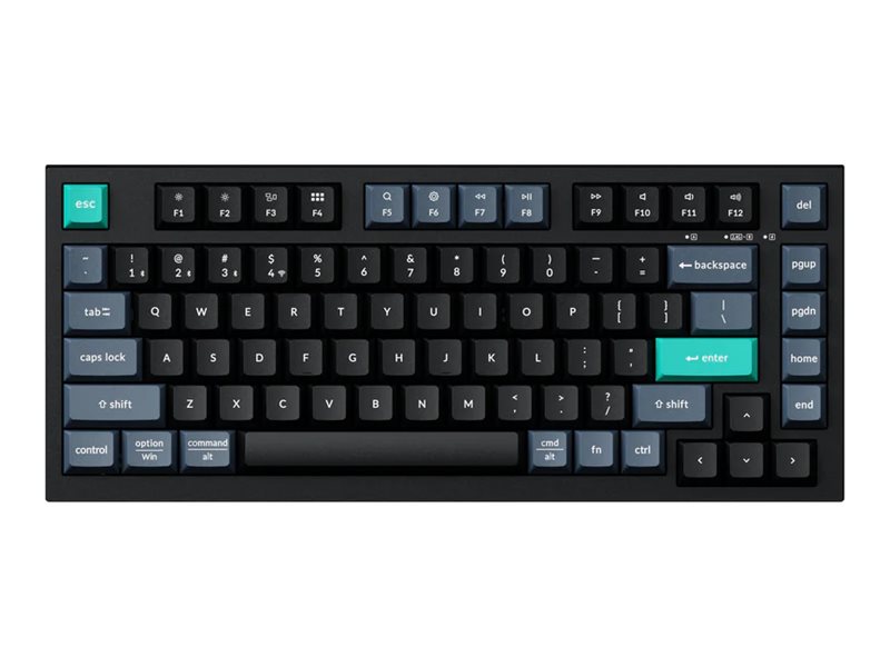 Keychron B31 keyboard 75% deep black Input Usage / lifestyle Front 72725