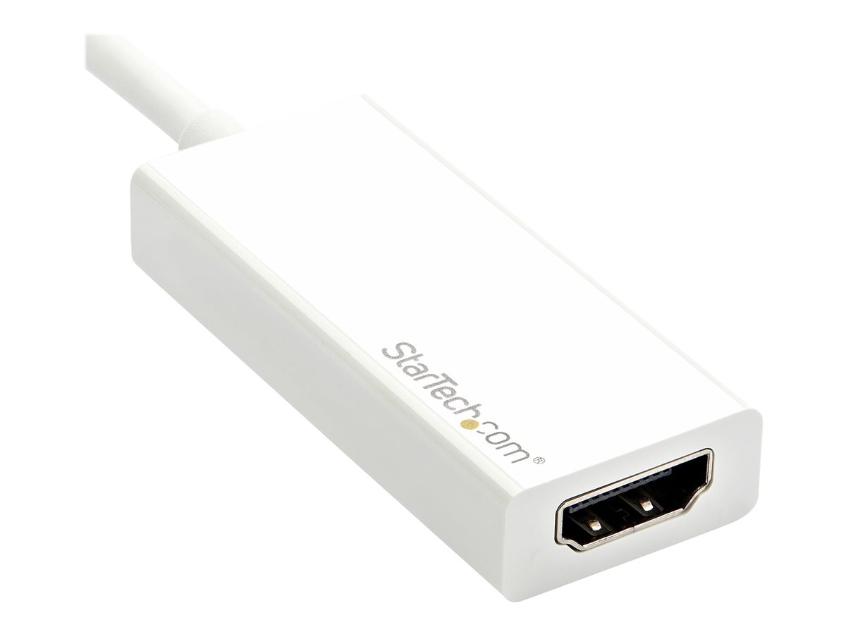 StarTech.com USB-C to HDMI Adapter - White - 4K 60Hz - video adaptér - HDMI / USB - 15 cm – foto 3