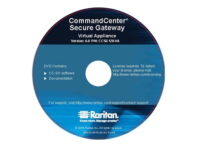 Raritan CommandCenter Secure Gateway Virtual Appliance