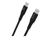 XtremeMac Flexi USB Type-C kabel 1.5m Sort