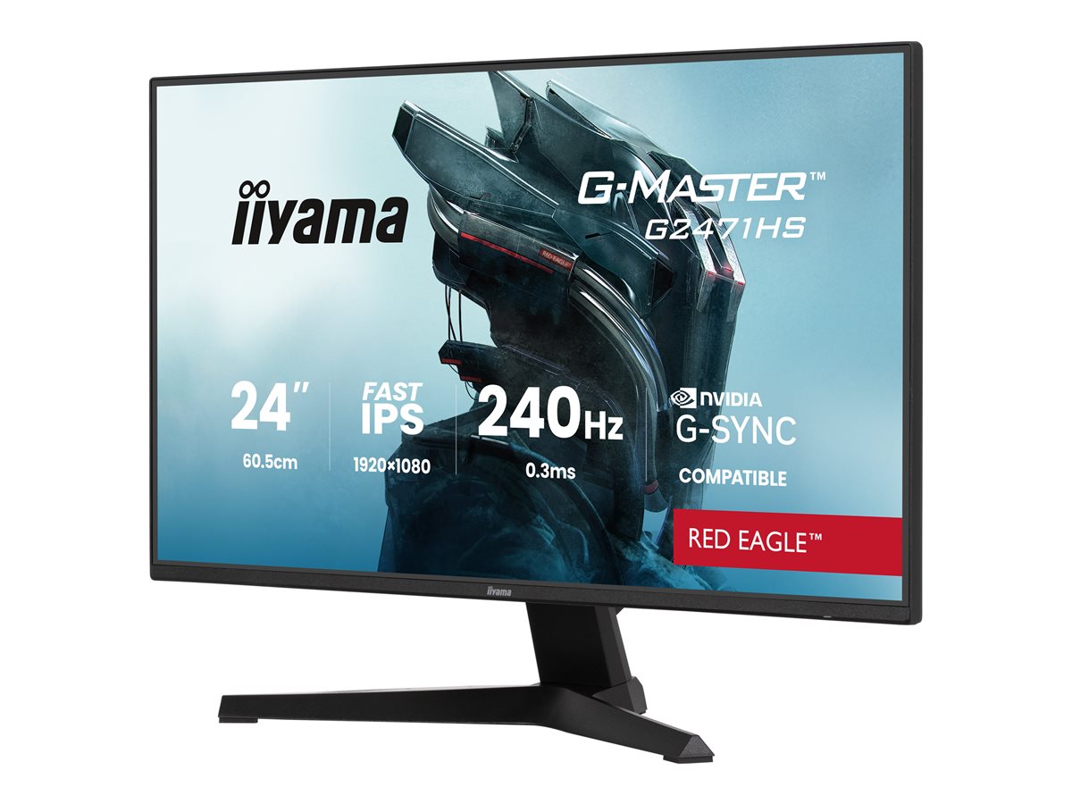 iiyama G-MASTER Red Eagle G2471HS-B1 - LED monitor - Full HD (1080p) - 24" – foto 2