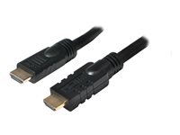 LogiLink HDMI stik -> HDMI stik 15 m Sort