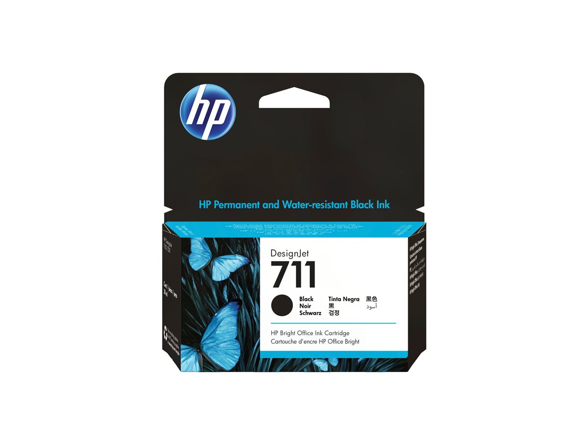 HP 711 ink black 38 ml DJ T120 520