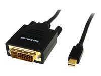 StarTech.com 6 ft Mini DisplayPort to DVI Cable - M/M - MDP to DVI Cable - MiniDP to DVI - Mini DP to DVI Converter (MDP2DVIM