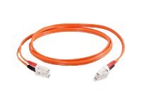 Quiktron Value Series Patch cable LC multi-mode (M) to LC multi-mode (M) 1 m fiber optic 