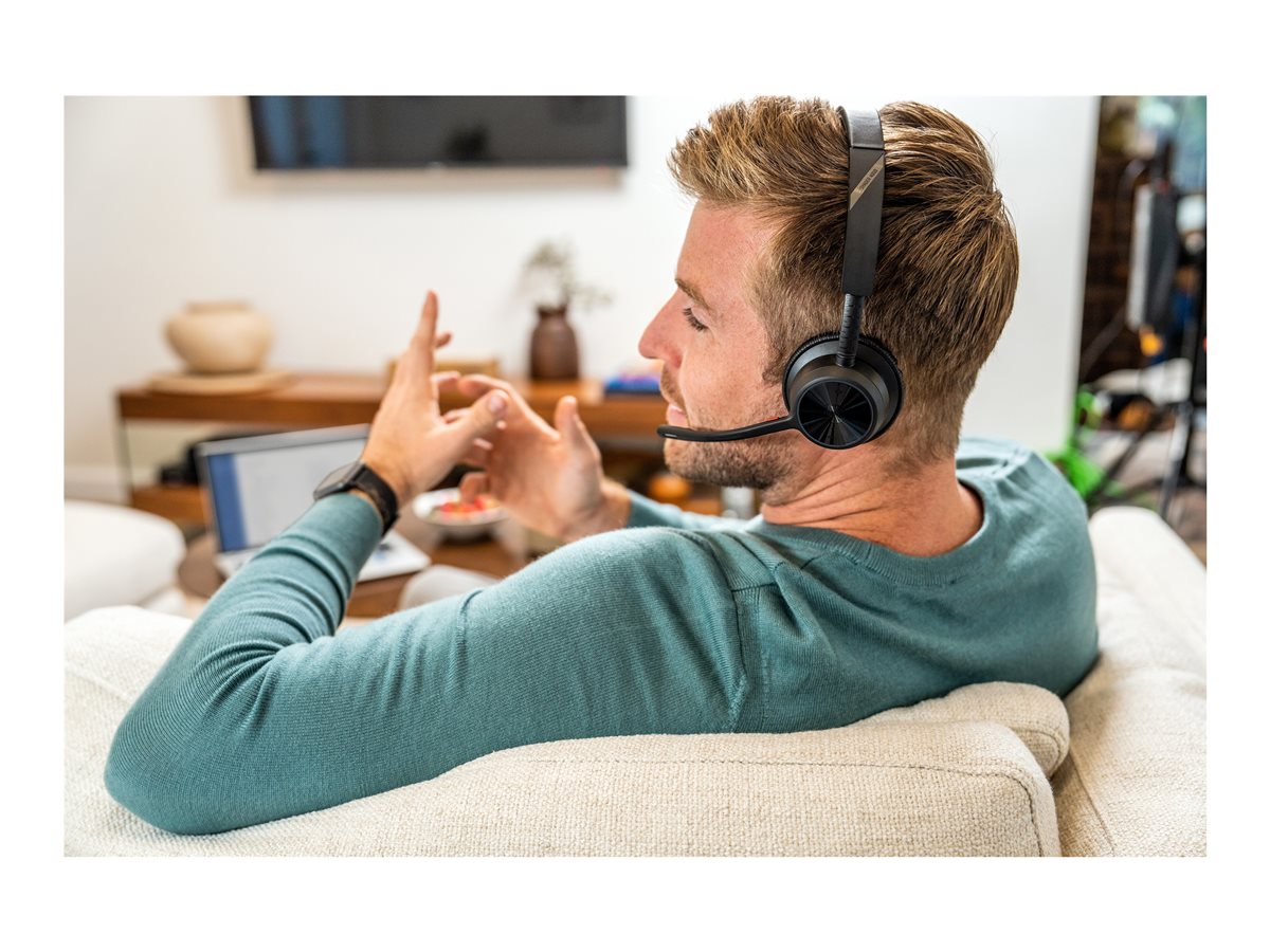 Poly Voyager 4310 USB-C Headset +BT700 dongle +Charging Stand – foto 12