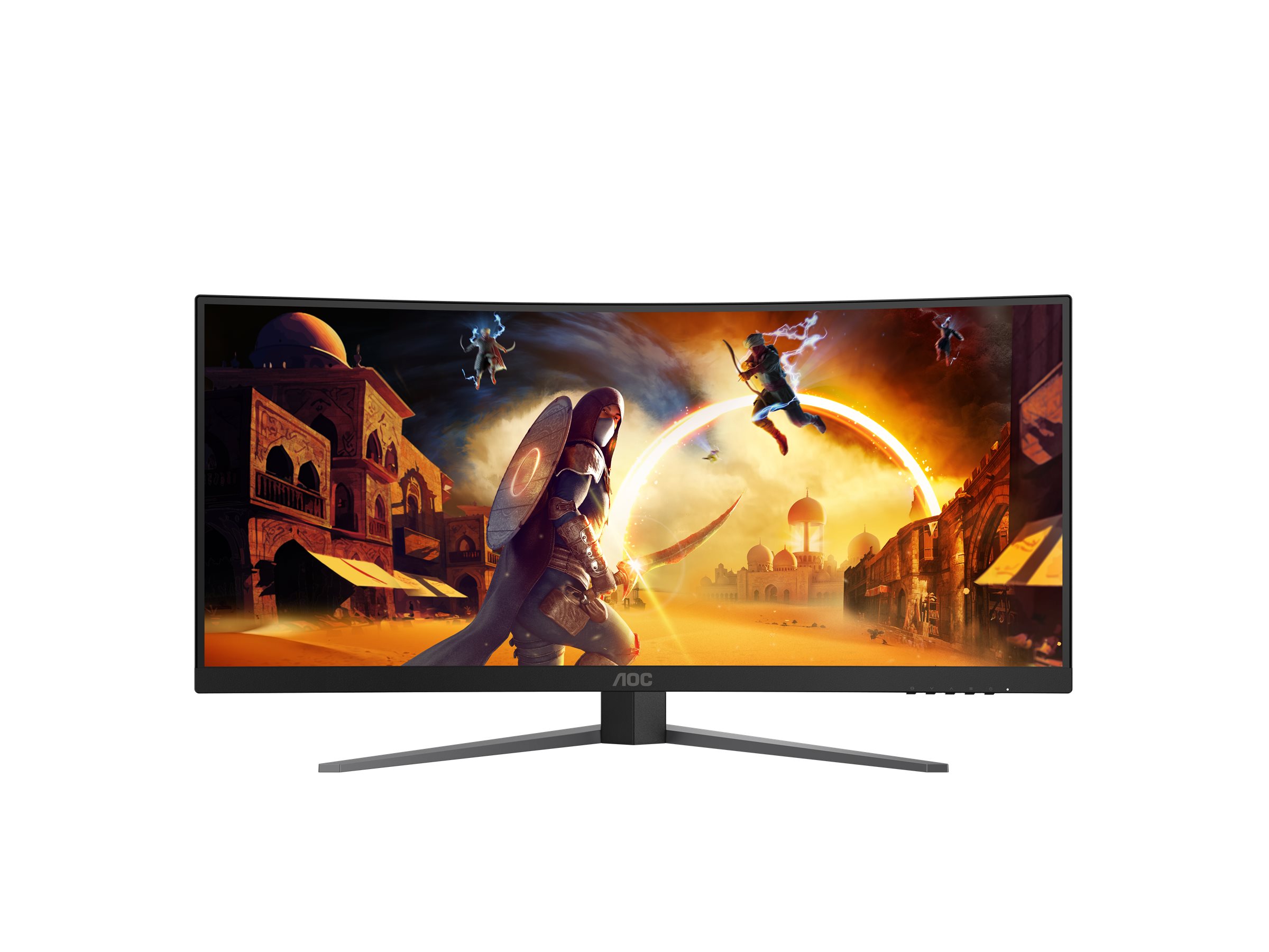 AOC Gaming CU34G4Z LED monitor curved 34 Schematic image Left side 68800