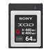Sony G-Series QDG64F - flash memory card - 64 GB - XQD
